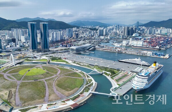 ​해양수산부 신청사 최종 부지로 확정된 부산 동구 북항 1단계 재개발부지. ​/부산 동구청