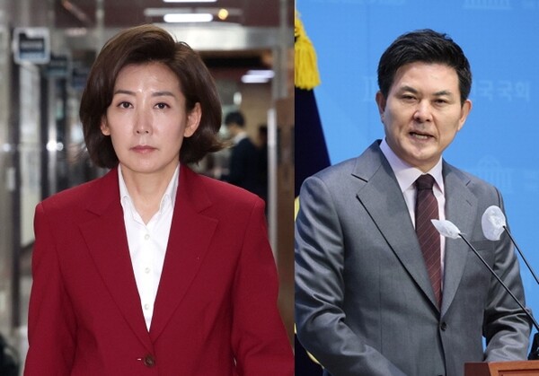 국민의힘 나경원·김태호 국회의원. /페이스북 캡처.