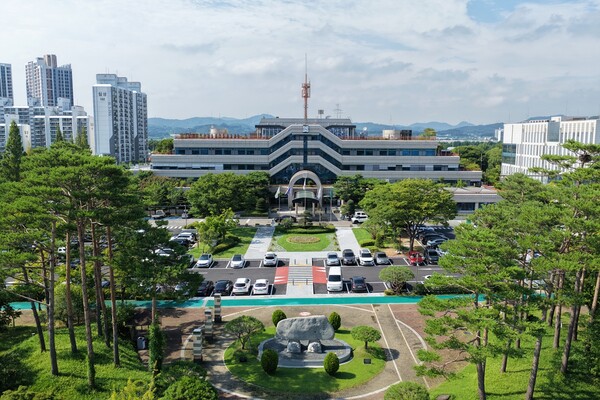 아산시청 전경. /아산시
